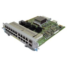 HP J9536A Gig-T/SFP+ PoE+ v2 zl Module for E5400/8200 zl Series PN 5065-5404 picture