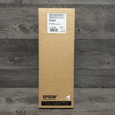 Genuine EPSON Ink T6369 Light Light Black 700ml New EXP 9/2022 picture