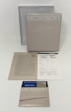 Microsoft Macro Assembler MS-DOS Version 4 Manual, Software, Acrylic Case 1984 picture