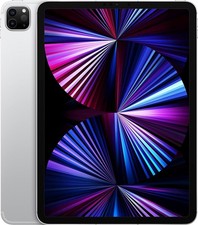 Apple iPad Pro 11'' (3rd Gen)(2021) 256GB (Wifi + LTE)(Unlocked) - Silver picture