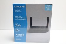Linksys Max Stream Dual Band AX1500 WiFi 6 Router (MR7340) picture