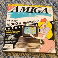 Amiga World Magazine Special Animation Issue 1990 -FREE SHIPPING picture