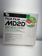 Fuji Film Floppy Disk MD2D Double Sided. Made In Japan 10 Pack picture