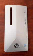 HP Pavilion 595-P0074 | Series Desktop Front Panel Bezel Cover Natural Silver picture