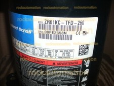 COPELAND ZR61KC-TFD-260 SCROLL COMPRESSOR Factory Sealed DHL FEDEX picture