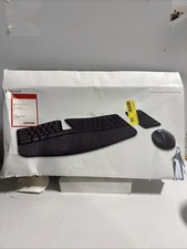 Microsoft L5V-00001 Sculpt Ergonomic Desktop Keyboard Mouse Keypad - Read Me Plz picture