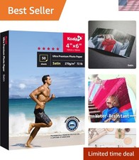 Koala Ultra  4x6 Satin Photo Paper - 50 Sheets Water-Resistant Elegance picture