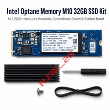 Intel Optane Memory 32 GB SSD M10 MEMPEK1W032GA M.2 2280 NVMe PCIe3.0 + Heatsink picture