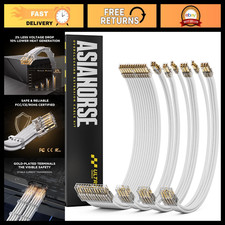 16AWG Silver-Plated PSU Cable Extension Kit 24pin/4+4pin/8pin for Gaming PC - 30 picture