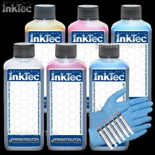 6X500Ml InkTec® Printer Refill Ink Set 378 T378XL 478 T478XL E378 picture