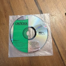 The New Grolier Multimedia Encylopedia Release 6 CDROM for PC picture