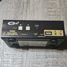 CKL 2-Port Dual Monitor KVM Switch - HDMI/DisplayPort w/ Audio CKL-922HUA picture