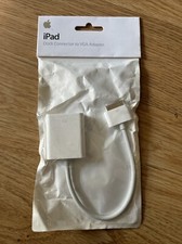 GENUINE Apple A1368 iPad Dock Connector to VGA Adapter. NEW. picture