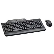 Kensington K72408usa Keyboard And Mouse Set, Black, 2 3/4