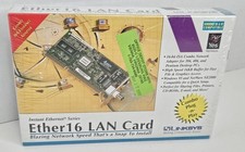 LINKSYS Ether16 LAN Card Plug-N-Play Card New Sealed  picture