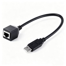 RJ45 Keyboard to USB Converter v1.0 Cable fits IBM Model M Terminal Keyboards picture