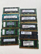16GB total DDR2 Laptop RAM Lot 10 Sticks 1GB 2GB PC2-5300S PC2-6400S SO-DIMM picture