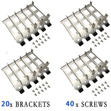 20pcs Low Profile Brackets for Intel X520-DA2 X520-SR2 X520-LR2 X710-DA2 picture