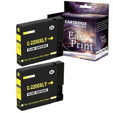 2PK PGI2200XL Yellow Ink Cartridge for Canon Maxify MB5420 iB4020 iB4120 Printer picture