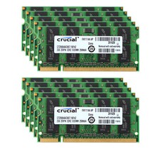 10PCS 2GB RAM Crucial Kit 2RX8 PC2-5300S DDR2 667Mhz SODIMM Laptop Memory 20GB @ picture