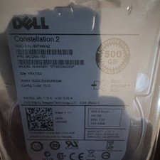 Dell Constellation.2 500GB 2.5in SAS 7200RPM 64MB HDD ST9500620SS Factory sealed picture