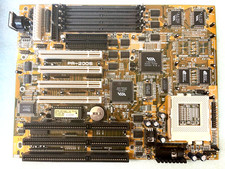 VINTAGE FIC PA-2005 VIA VT82C585VP SUPER SOCKET 7 PENTIUM MMX AT MOBO MBMX53 picture