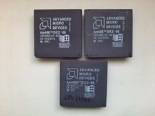 486DX2-66 AMD Am486DX2-66 A80486DX2-66 5V Vintage CPU GOLD picture