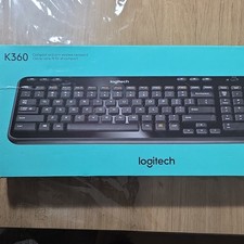 Logitech - K360 Full-size Wireless Scissor Compact Keyboard picture