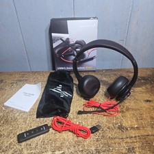 JIAMQISHI USB Headset with Microphone for PC, On-Ear Computer Laptop Headphones picture