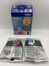 Open Box LC105CL XXL color BROTHER ink printer MFC Exp 2027 | NO YELLOW CARTRIDG picture