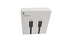 GENUINE Apple Thunderbolt 5 Pro Cable (USB-C) (1m) MC9C4AM/A - Black picture