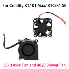 For Creality K1/ K1 Max/ K1C/K1 SE 3010 Axial Fan and 4020 Blower Fan DC 24V picture