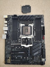 MSI X299 RAIDER ATX Motherboard Intel Socket 2066 ⚠️💥FAULTY | FAULTY💥⚠️ picture