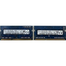 SK hynix 6GB DDR3 1600MHz PC3L-12800S Laptop RAM Kit 4GB + 2GB SODIMM picture