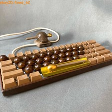 Personality Taoism Woodfish Keyboard Cherry Mechanical Keyboard Creative Gift picture