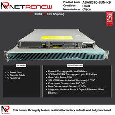 Cisco ASA5520  ASA5520-BUN-K9 VPN Plus License picture