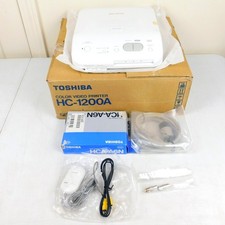 Toshiba HC-1200A Color Video Printer Image Master New Open Box Composite Input picture