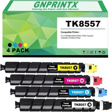 4PK TK8557 BCMY Toner Cartridge Replacement for TASKalfa 5054ci 6054ci 7054ci picture