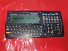 SHARP PC-G850VS Pocket Computer Programming Black Tested Working from JAPAN picture