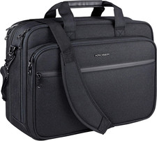 Laptop Bag Premium Laptop Briefcase Fits up to 17.3 Inch Laptop Expandable Water picture