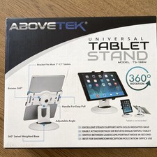 AboveTEK TS-138W Tablet Stand White New In Box Never Used Never Opened picture