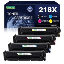 218X Toner Cartridges Replacement Compatible with HP 218X W2180X W2181X W2182... picture