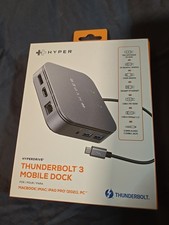 Hyperdrive Thunderbolt 3 Mobile Dock Mac PC iPad New Sealed box picture