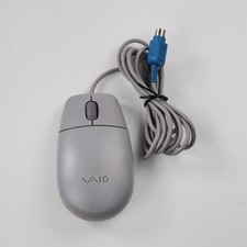 Vtg Sony VAIO PS/2 Mechanical Computer Mouse w/ Scroll Wheel JNZ211268 Tested picture