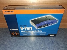 Linksys EZXS88W 8 Port 10/100mbps Workgroup Hub Ethernet Network Switch NEW picture