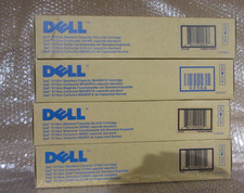 Lot of 4 Dell 5110cn High Capacity Cartridges  GD907, GD908, JD746, KD566 picture