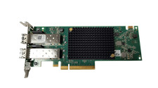 Dell 8GT11 Emulex LPE35002 Dual Port 32GB HBA Half Height Bracket w/ SFPs picture