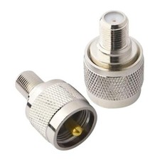 Pl259 Adapter Uhf To F Type Antenna Adapter F Female To Uhf Male Coaxial Connect picture