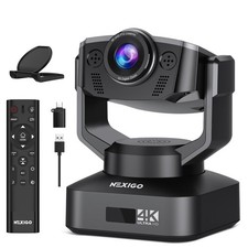 Zoom Certified, NexiGo N990 (Gen 2) 4K PTZ Webcam, Video Conference picture