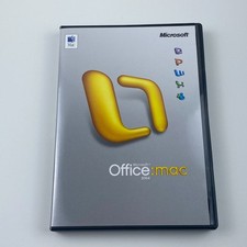 Microsoft Office 2004 for Mac (DVD, Upgrade, 2004) | Word, Excel, PowerPoint picture